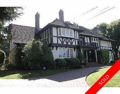 Shaughnessy House for sale:  5 bedroom 6,915 sq.ft. (Listed 2006-05-26)