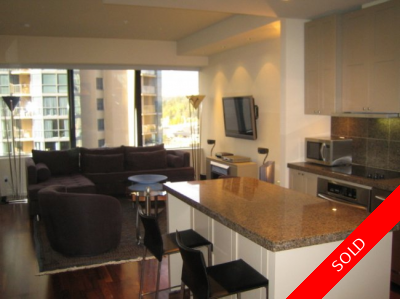 Coal Harbour Condo for sale: 1 bedroom 770 sq.ft. (Listed 2006-10-13)