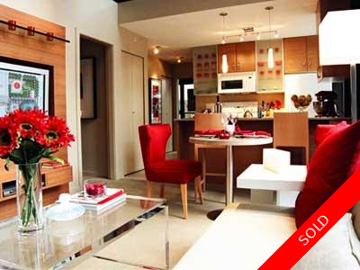 Yaletown Condo for sale: Yaletown Park 1 bedroom 603 sq.ft. (Listed 2006-12-08)